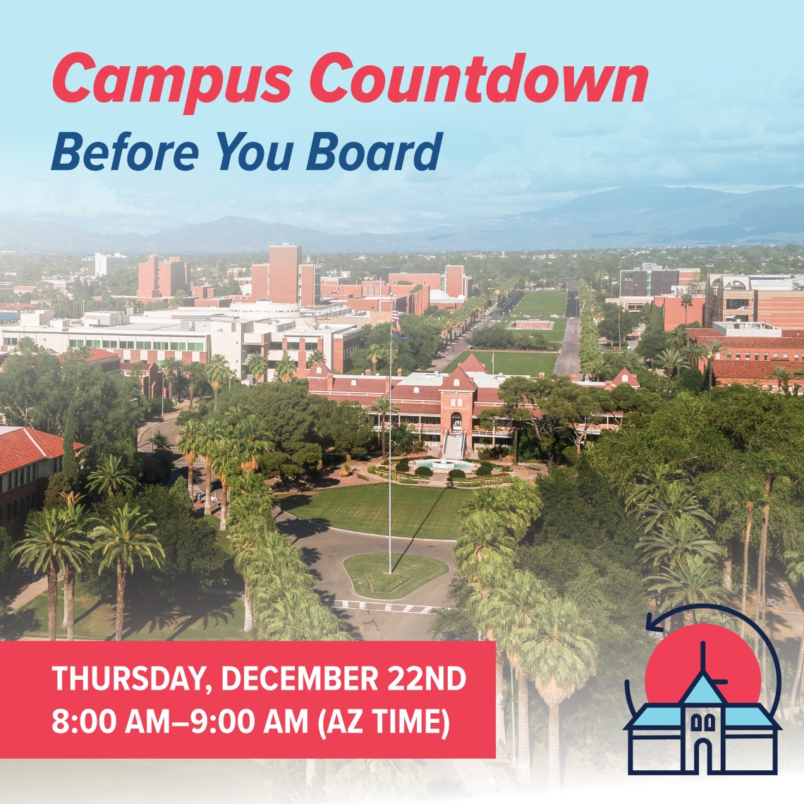 Campus Countdown Before you Board